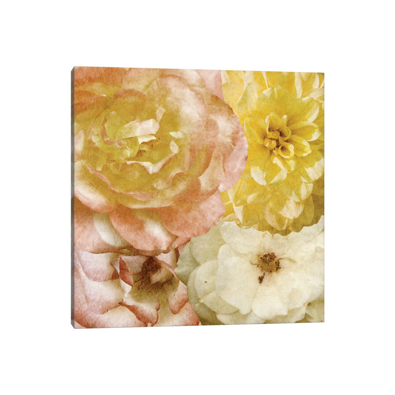 Beautiful Quartet I by Alonzo Saunders - Wrapped Canvas Painting, 30.48 cm H x 30.48 cm W