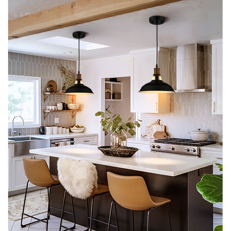 Glenover 3 - Light Matte Black Pendant