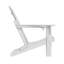 Chaise pliante Mallette Adirondack en PEHD à texture de bois avec porte-gobelet-103547252