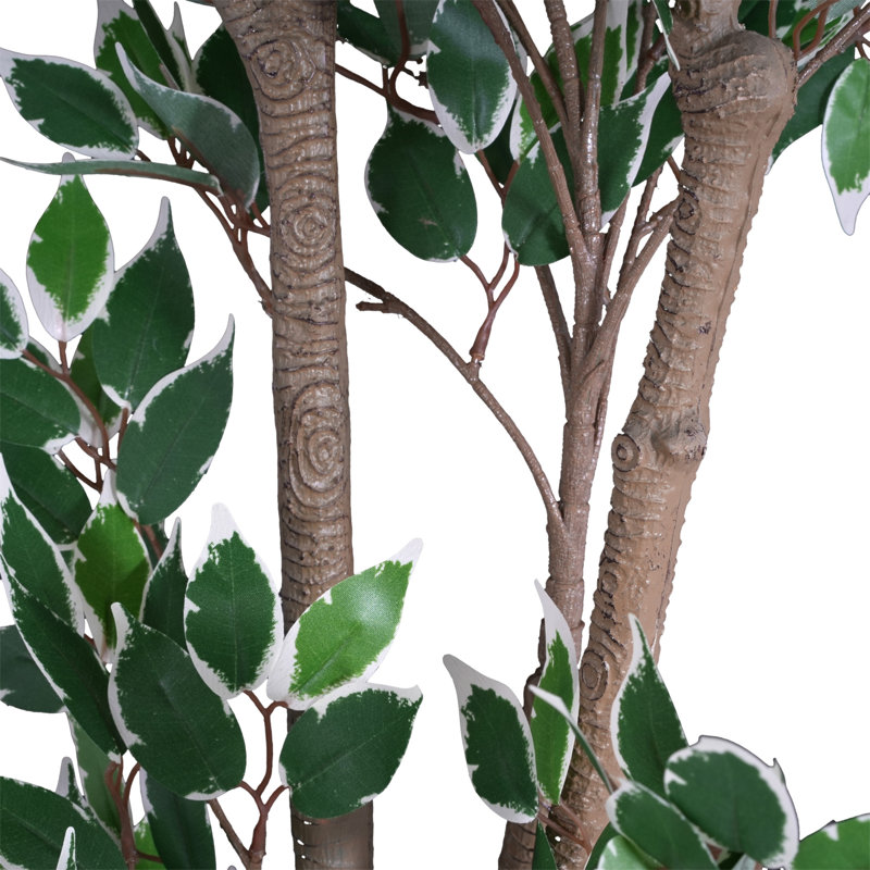 Ficus artificiel 69 po avec pot 69 po, 69 po x 31 po