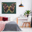 Art mural sur toile à motif botanique par Victoria Barnes-904321230