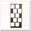 Bibliothèque de rangement ouverte à 5 niveaux L 31,5 "x H 64,56"-2058619160
