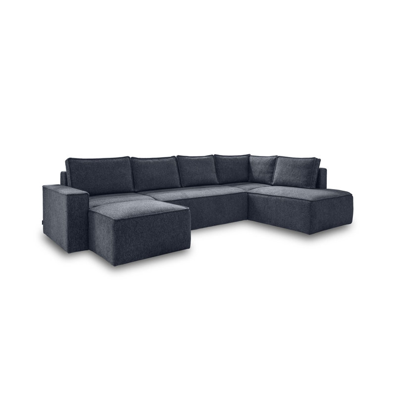 Brave Dave 8 Seater Corner Sofa , Navy Blue