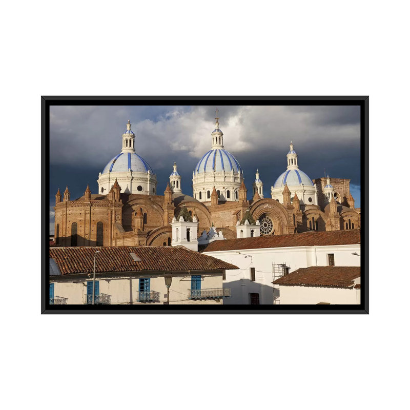 « immaculées de la conception cathedral, cuenca, équateur », reproduction de photo sur toile, H 18 po x l 26 po x P 1,5 po