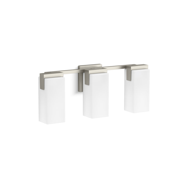 Honesty Three-Light Sconce, Brushed Nickel