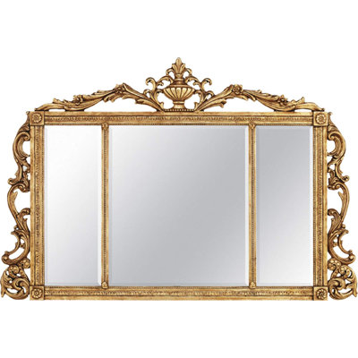 Country Life Flat Beveled Wall Mirror