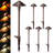Chaleur Low Voltage LED Path Light, Hexagon Umbrella Pathway Light, 5CCT, Oil Rubbed Bronze-134368473