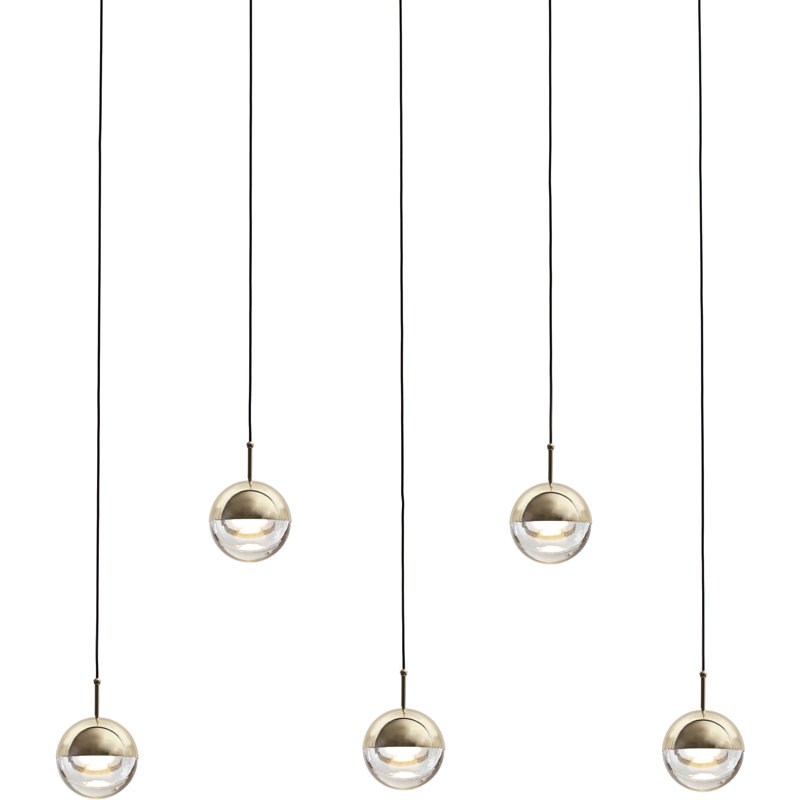 Dora 5 - Light Pendant, Brass