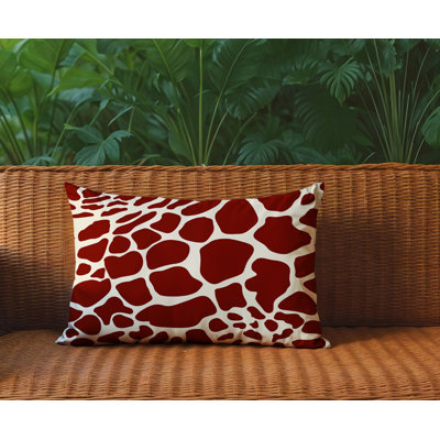 Oreiller rectangulaire réversible intérieur / extérieur Giro