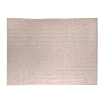 Tapis de bureau léger à chevrons