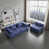Dark Blue Chenille