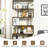 75" H x 31.5" W Geometric Bookcase-1600688503-1600688502