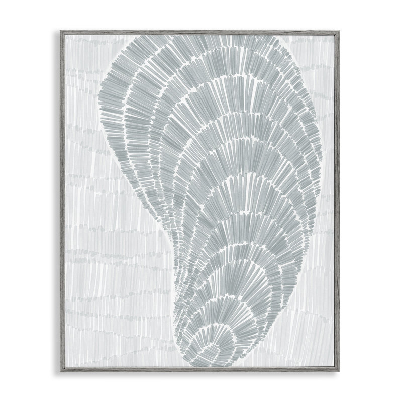 Esquisse de coquille d'huître, estampe numérique par Jetty Home, LLC, Estampe numérique Farmhouse, H 14 po x l 11 po