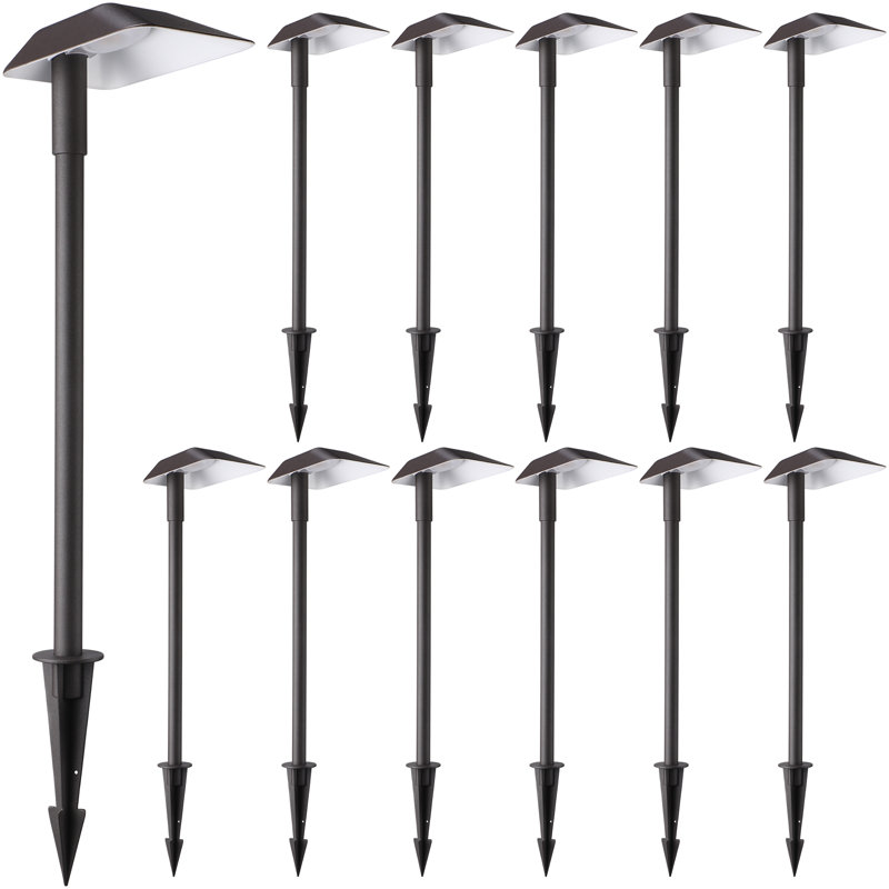 LED Landscape Light Low Voltage Pathway Lighting IP65 Waterproof, 5000K