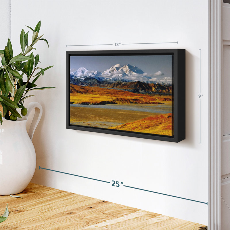 Impression sur toile Golden Denali Freidin, H 9 po x l 13 po