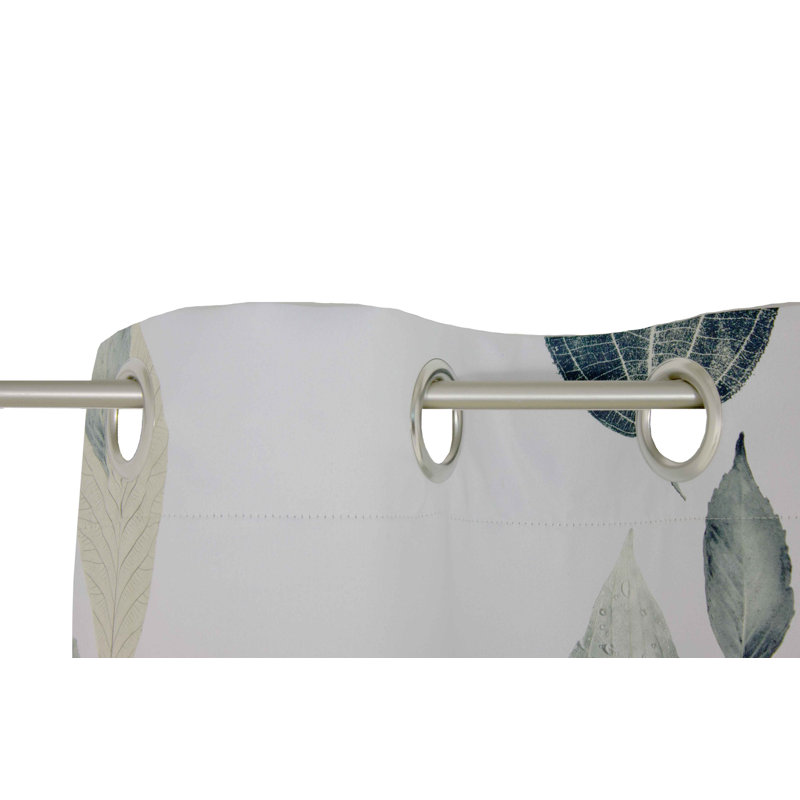 Rajesh Curtain Panel Panel, Grey, 255cm H x 145cm W