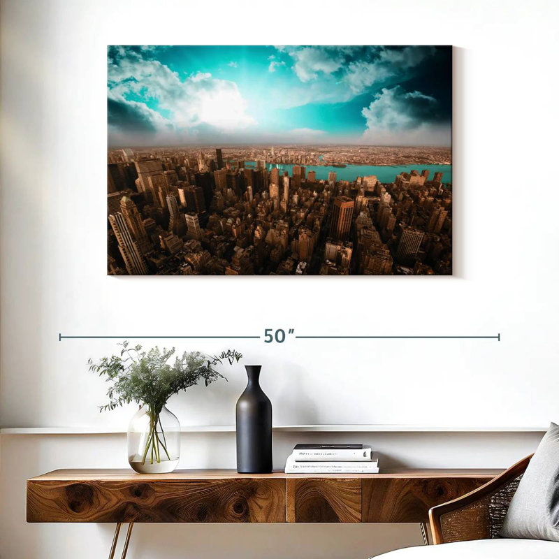 Sireci Metropolitan Manhattan, 26" H x 39" W
