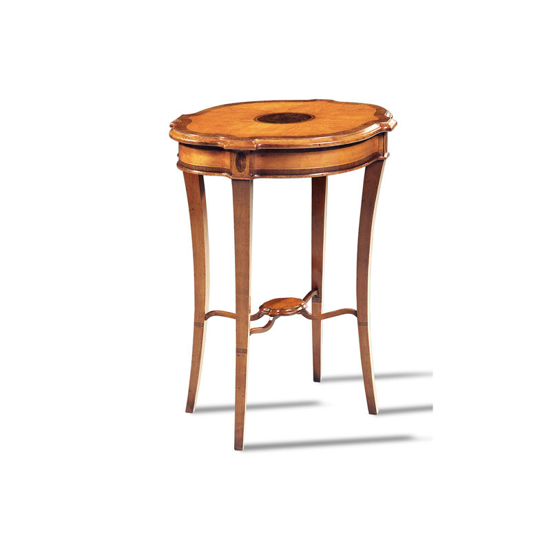 Scarborough House Solid Wood End Table,  Yew