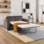 Canapé-lit escamotable avec matelas simple et espace de rangement pour accoudoirs-1636206951
