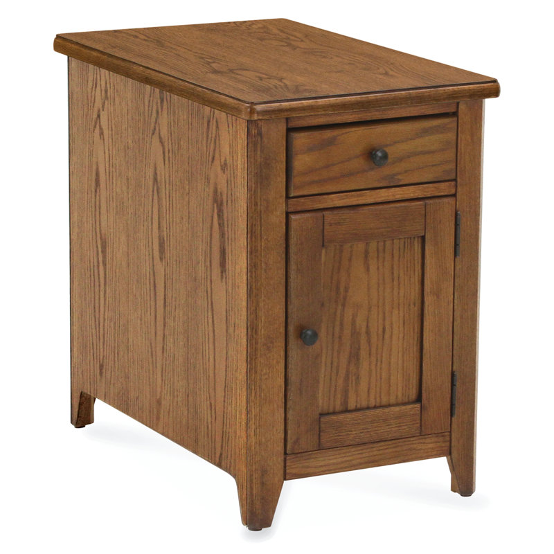 Table de chevet Quinta en brun