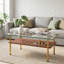 Table basse moderne en verre pour le salon-1974088719