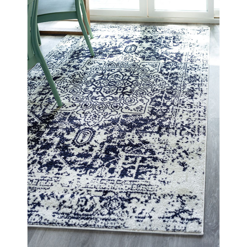 Endesha Oriental Indoor Rug, Square 5'