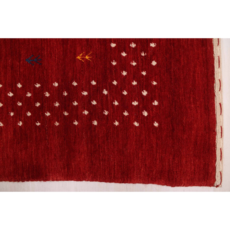 Indo Gabbeh Red Rug 7'10" x 9'10"