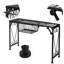 Tablette de rangement au-dessus de l'évier en métal noir avec tiroir escamotable, support de chariot de cuisine extensible, tablette de rangement pour salle de bain avec motif à volutes