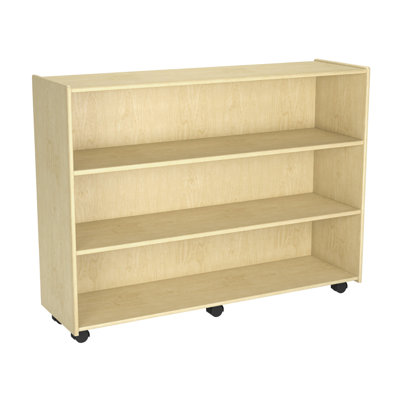 3 Compartment Shelving Unit with Casters