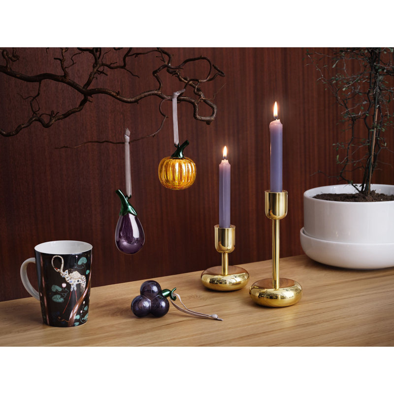 Nappula Candleholder Set of 2 Brass