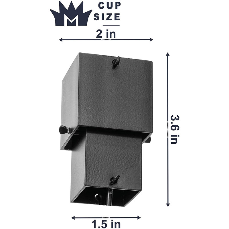 Aluminum Multi Cube Rain Chain Replacement Downspout for Gutters