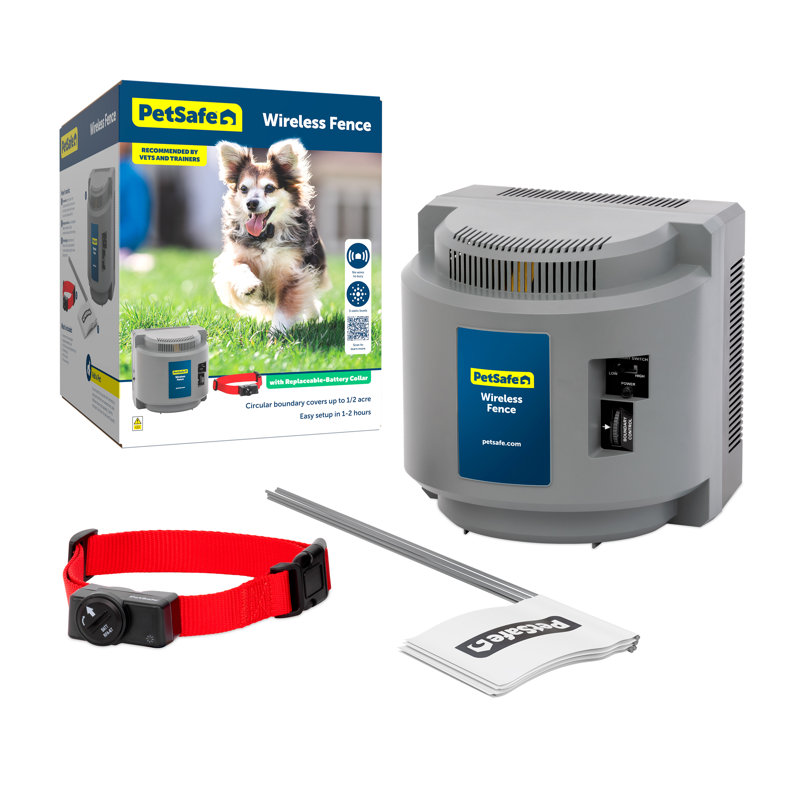 PetSafe Gray Wireless Fence System with Waterproof Collar