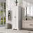 71.2" Tall Storage Cabinet With Two Doors For Bathroom-649538783