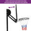 Panier de basketball ajustable 10,5 pi Balconera