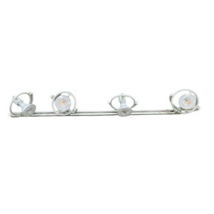 48'' 4 -Light Track Track Kit with Dimmable and Adjustable Head