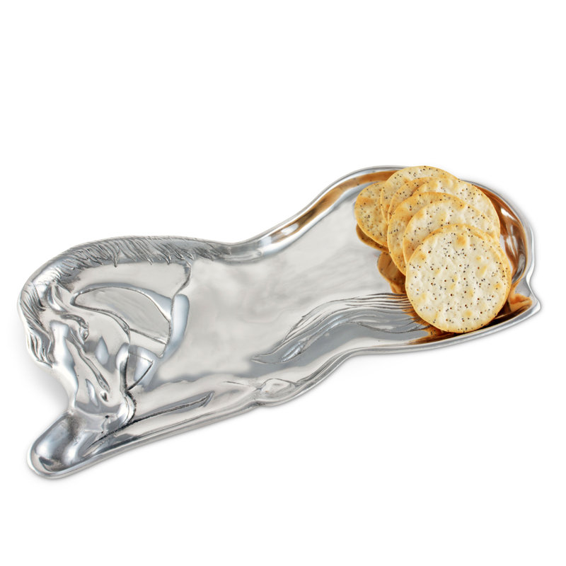 Horse Metal Decorative Tray