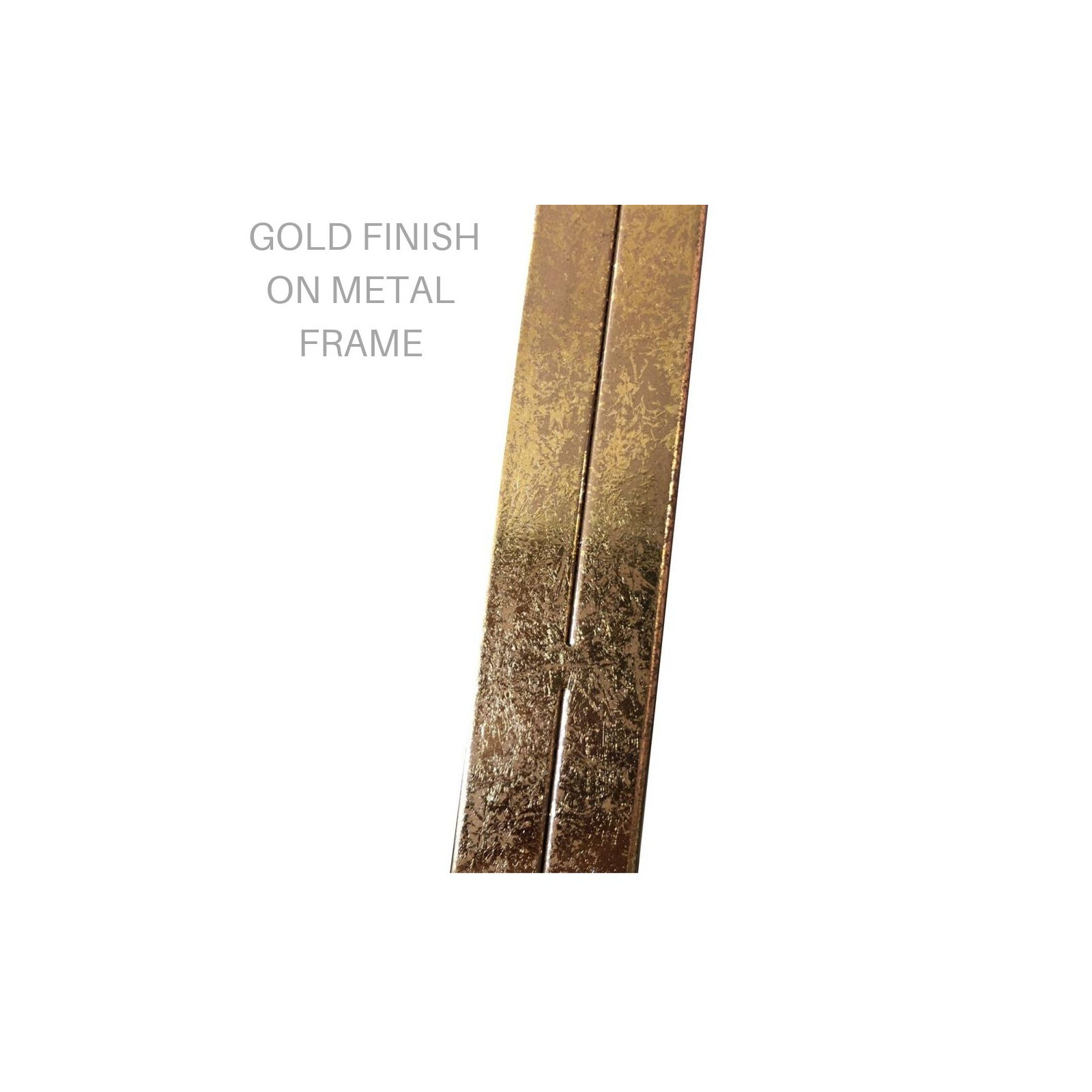 Gold, 28" x 17.75", Metal