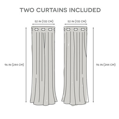 Mcmanus Room Darkening Thermal Grommet Curtain Panels