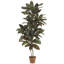 Plante de feuillage artificiel 60" dans un pot de fleurs