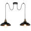 Ernst 2 - Light Black Cluster Pendant