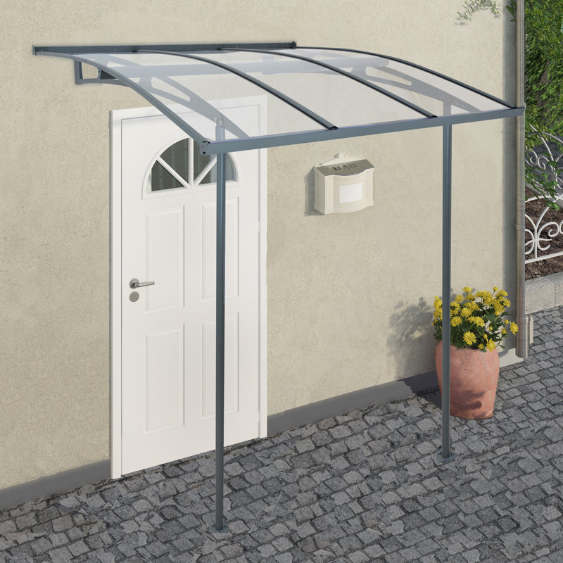 Vega 2 m W x 2 m D Door Canopy
