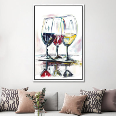 Time For Wine II by Andy Beauchamp - Painting on Canvas