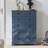Farmhouse 6 Drawer Dresser For Bedroom, 41" Tall Small Dressers & Chest Of Drawers, Rustic Wood Dresser With Metal Handle, Storage Organizer Closet For Living Room, Hallway, Entryway-477998943