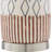 Minto Metal and Ceramic Table Lamp with Drum Shade 