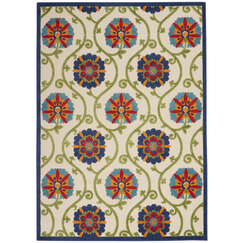 DH-ALH19 Damask Indoor Rug, Rectangle 9'6" x 13'