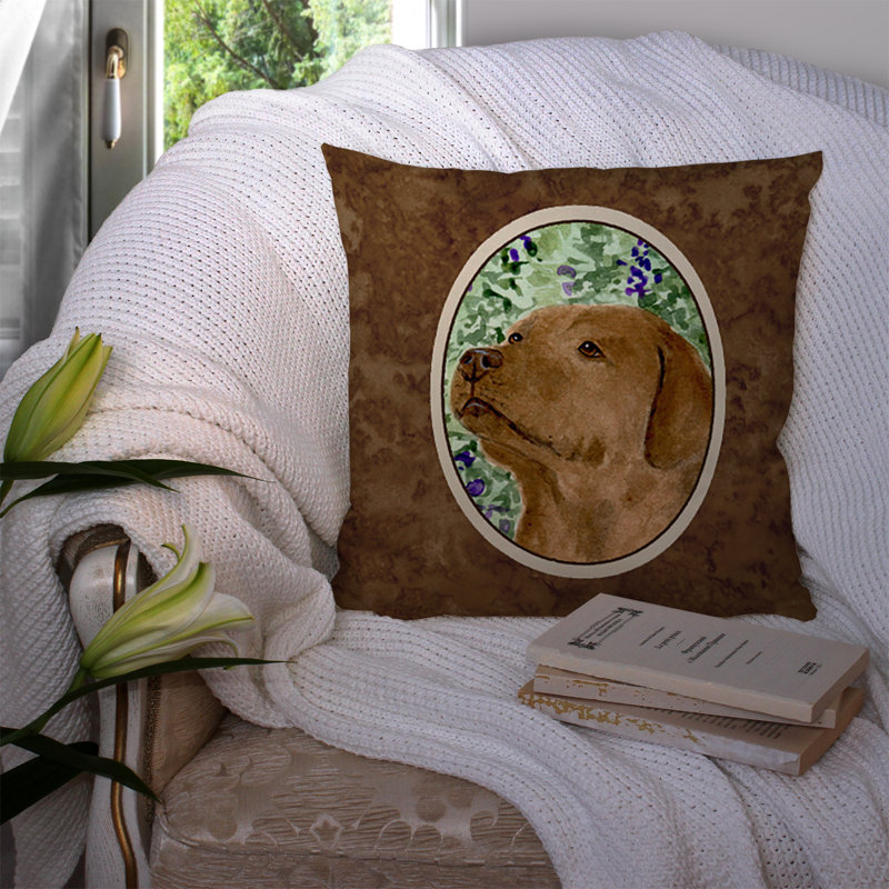 Coussin intérieur/extérieur labrador
