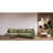 Marcella Green Left Side Sectional With Bed-117664315
