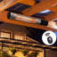 1500 Electric Ceiling Mounted Patio Heater