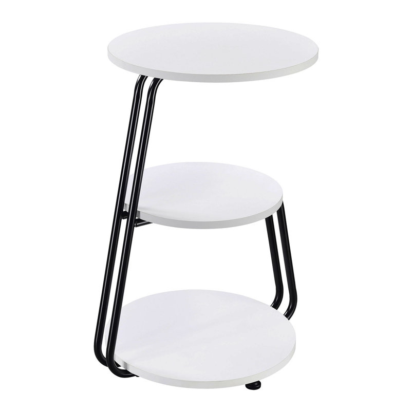 Table d'appoint ronde à 3 niveaux Dixon