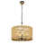 Noir mat / blond miel